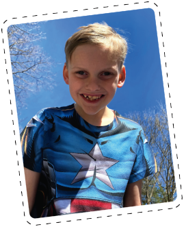 Photo of Tyler, a person with Alagille syndrome